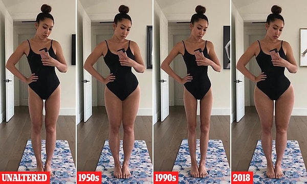 Эстетическое восприятие людей постоянно меняется, в то время как реальные изменения человеческого тела возможны в определенных пределах.