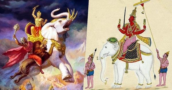 Hinduizm’de ise havanın ve savaşın tanrısı olan Indra’nın yaptığı her şeyde güç ve şatafat vardı, her tarafa tohum ve kan saçardı; dövüşçü, eril ruhun ve temel kan güçlerinin simgesiydi.