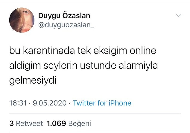 15. Klasik Duygu Özaslan dertleri.