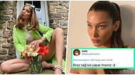 Çektiği Her Kareyle Ortalığı Kasıp Kavuran Bella Hadid’in Bu Seferki Vazo Sansürlü İç Çamaşırsız Pozları Olay Oldu!