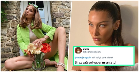 Çektiği Her Kareyle Ortalığı Kasıp Kavuran Bella Hadid’in Bu Seferki Vazo Sansürlü İç Çamaşırsız Pozları Olay Oldu!