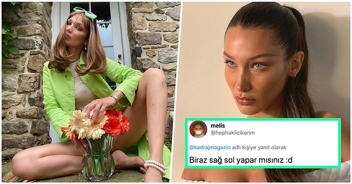 Çektiği Her Kareyle Ortalığı Kasıp Kavuran Bella Hadid’in Bu Seferki Vazo Sansürlü İç Çamaşırsız Pozları Olay Oldu!