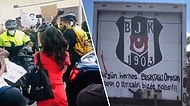 Kırmızılı Kadın, Beşiktaş ve İş Makinesinin Ele Geçirilmesi Detayıyla ABD'deki Irkçılık Protestolarından Çarpıcı Görüntüler