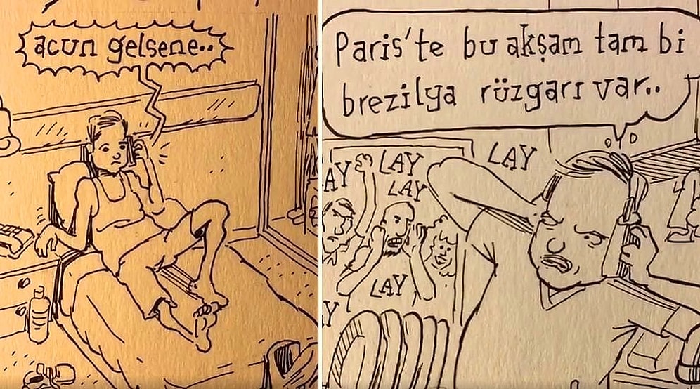Karikatürlerini Stop-Motion Film Gibi Sunarak Fıkra Tadında Anıları Çizgiye Döken Emrah Ablak'tan 11 Müthiş Çalışma