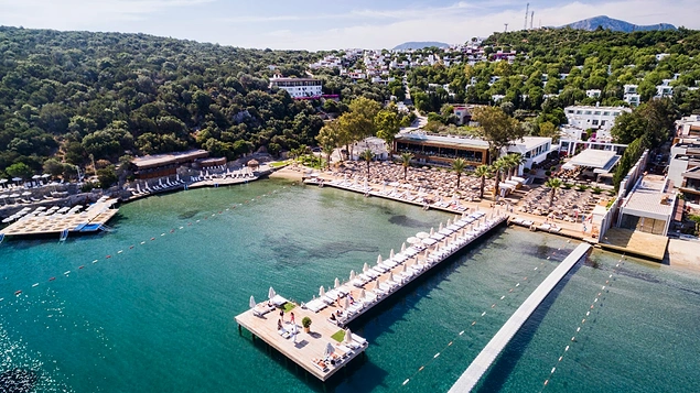 Serdar Beach Hotel Gundogan Bodrum Mugla Neredekal Com