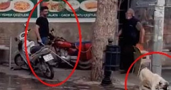 Köpeği dövmesine engel olmaya çalıştığı Hüseyin A.'nın bıçakla üzerine yürümesinin kabul edilemez olduğunu vurgulayan kasa Mehmet Ayoğlu, polise şikayetçi oldu.