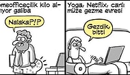 Karantina Süresince Yaşadığımız Olayları Trajikomik Bir Dille Anlatırken Kahkahalar Atmanıza Neden Olacak "Almanac: Covid-19" Karikatür Serisi