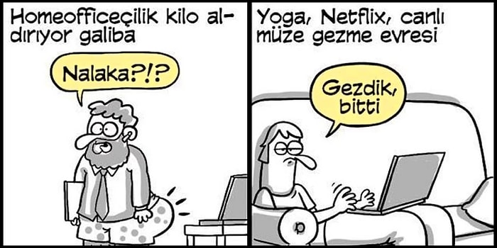 Karantina Süresince Yaşadığımız Olayları Trajikomik Bir Dille Anlatırken Kahkahalar Atmanıza Neden Olacak "Almanac: Covid-19" Karikatür Serisi