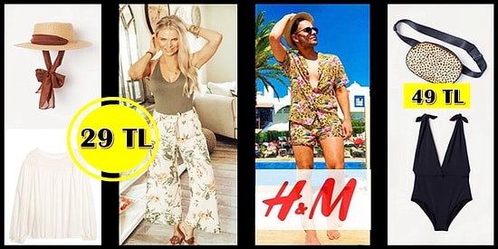 Yaz Sezonu İçin Eksiklerinizi Tamamlayın: H&M'de 100 TL Altına Alabileceğiniz 17 İndirimli Ürün