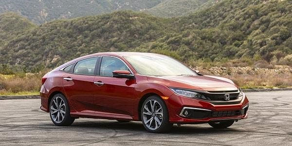 2020 model Honda Civic'in sedan kasası Amerika Birleşik Devletleri'nde 20,650 dolardan satışta.