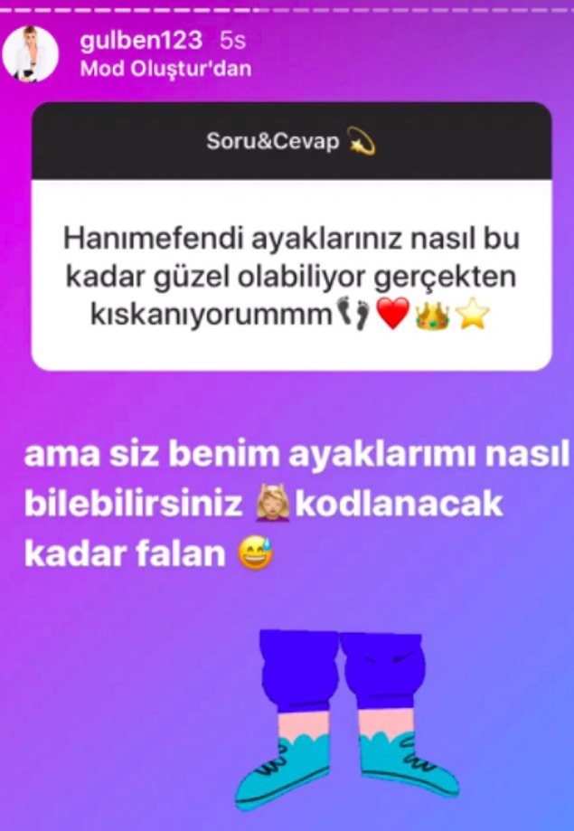 Tabii bu övgülere cevap da verdi kendisi!