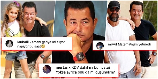 Saat Tutkusuyla Bilinen Acun Ilıcalı'nın Son Günlerde Taktığı Yaklaşık 2 Milyon Liralık Kırmızı Kol Saati Dillere Düştü!