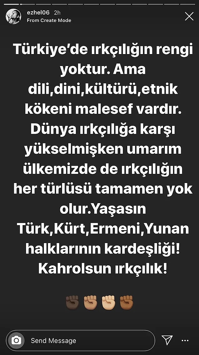 7. Ezhel'in ırkçılığa dikkat çektiği paylaşımına gelen cevaplar "insanlığımızdan utandırdı"!