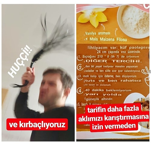 Fransa'dan Gelen Kek Paketindeki Tarifi, Çeviriyle Çözmeye Çalışan Twitter Kullancısının Güldüren İmtihanı