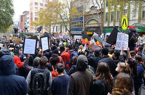 ABD'de 12'nci Günü Geride Bırakan 'George Floyd' Protestoları Dünya Geneline Yayıldı ????