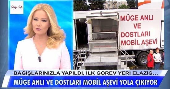 Yaptığı Kampanyalar ile Gözlerimizi Dolduran Müge Anlı'nın Oprah'ı Bile Kıskandıran Yardım Projeleri