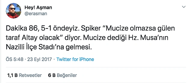 Bugüne Kadar Twitter'da Atılan Sporla İlgili Kahkaha Garantili En Efsane 20 Tweet