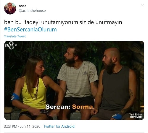 Survivor'da Kızışma! Sercan'la Aynı Takımda Olmak İstemeyen Nisa'ya Twitter Kullanıcılarından Sert Tepkiler Geldi!