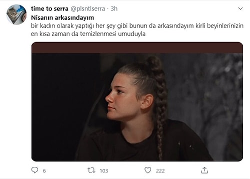 Survivor'da Kızışma! Sercan'la Aynı Takımda Olmak İstemeyen Nisa'ya Twitter Kullanıcılarından Sert Tepkiler Geldi!