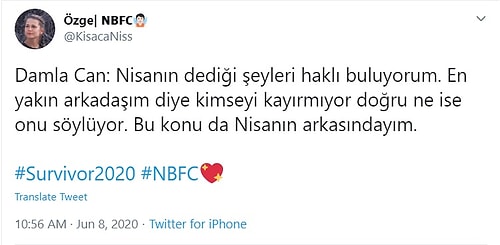 Survivor'da Kızışma! Sercan'la Aynı Takımda Olmak İstemeyen Nisa'ya Twitter Kullanıcılarından Sert Tepkiler Geldi!