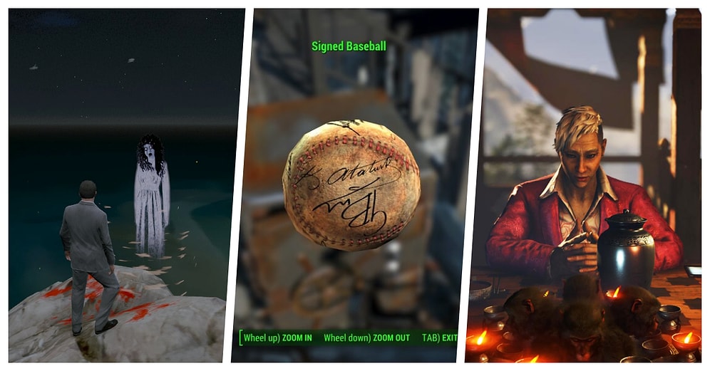 Yalnızca Dikkatli Oyuncuların Karşılaştığında Anladığı 16 Gizemli Easter Egg