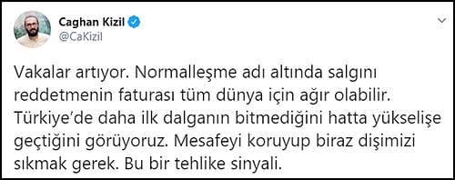 Normalleşme Ters Tepti: Vaka Sayısı Yeniden 1400'leri Aştı