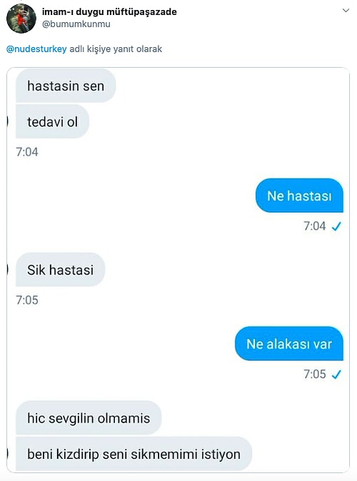 Fazla Libidolarının Gazabına Uğramış İnsanlardan Tek Elle Atıldıkları Her Halinden Belli Olan En İlginç DM'ler