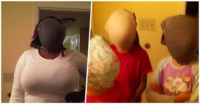 Вдохновившись роликами в интернете, женщина сделала маску из бюстгальтера, но результат оказался неожиданным