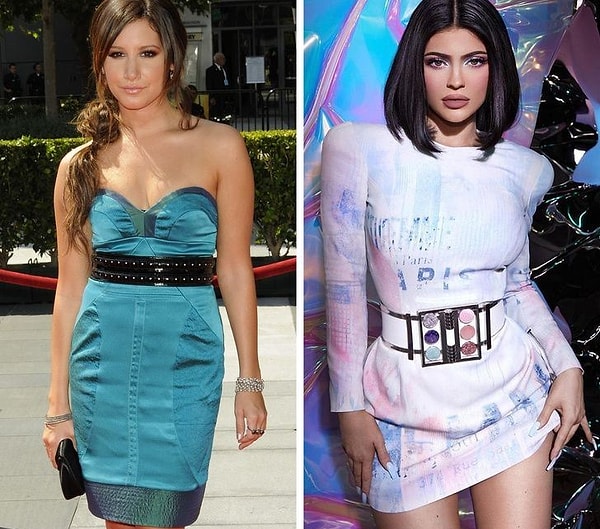 15. 2000'lerin başında eteklerde, kotlarda, tuniklerde ve dar elbiselerde kalın bel üstü kemerler sıklıkla giyiliyordu. Sonrasında olması gerektiği yere gelerek belde kullanılmaya başlandı. Günümüzde, korse versiyonlarına benzer olarak geniş kemerler kullanılmaya devam ediyor.