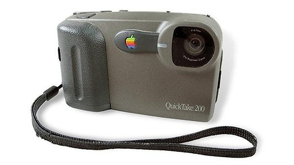Fotoğraf makinesi ile piyasaya girme çabası: Apple Quicktake 200 dijital kamera (1994)