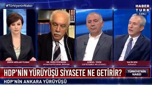 HDP'ye Habertürk Ekranında Söz Verilmemesini 'Burası Bir Kamu Televizyonu Değil' Sözleriyle Savunan Didem Arslan'a Tepki Geldi