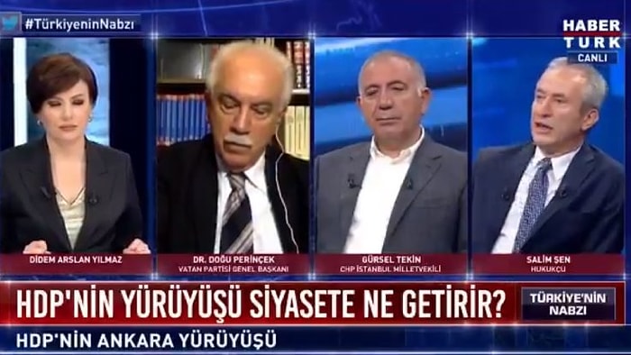 HDP'ye Habertürk Ekranında Söz Verilmemesini 'Burası Bir Kamu Televizyonu Değil' Sözleriyle Savunan Didem Arslan'a Tepki Geldi