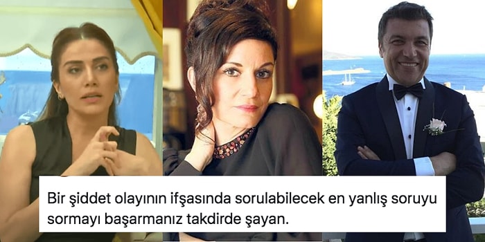 Jehan Barbur'un İsmail Küçükkaya'dan Şiddet Gördüğünü Söyleyen Eda Demirci'ye Sorduğu Soru Tepkilere Neden Oldu