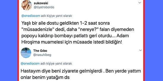 Misafirleriyle Yaşadıkları Komik ve Tuhaf Anlarla Dumur Olmanın Hakkını Dibine Kadar Veren 16 Takipçimiz