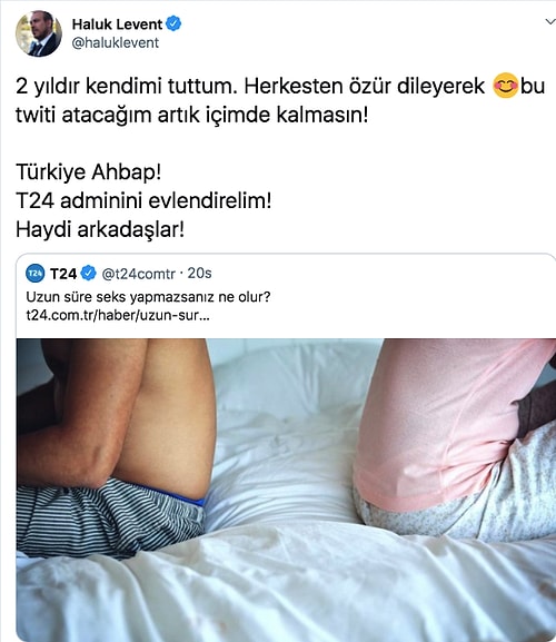 Twitter'daki 'Uzun Süre Seks Yapmazsanız Ne Olur?' Haberine Gelen Birbirinden İlginç Yorumlar