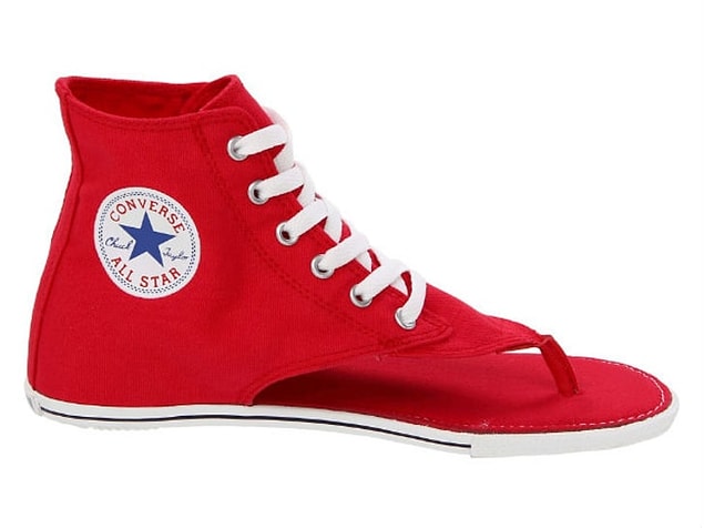 6. Converse'in gözümdeki cool imajı yerle bir oldu... Resmen gözlerim kanadı!
