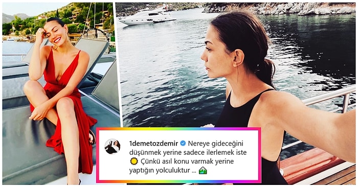 Demet Özdemir'in Arkadaşlarıyla Yaptığı Lüks Tekne Tatili Herkesi Kıskandırdı