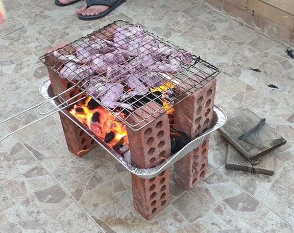 "Барбекюшница, которую сделал мой брат"