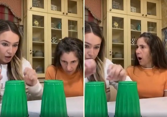 Basit İllüzyon Hilesi ile Annesini Şaşkınlığa Uğratan Kadın