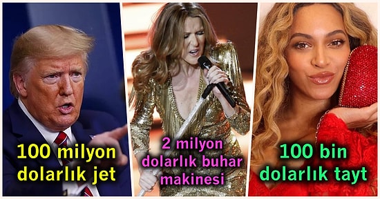 Satın Aldıkları Enteresan Objelere Yaptıkları Uçuk Harcamalarla Hepimizi Şaşkınlıklara Sürükleyen 19 Ünlü