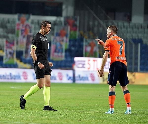 85.dakikada Başakşehir takımında Visca yaptığı faul sonucu ikinci kez sarı kart gördü ve kırmızı kartla oyun dışında kaldı.
