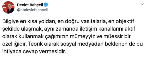 Devlet Bahçeli 'Son Mesajlarımı Paylaşacağım' Dedi: 'Ne Twitter Hesabımı Kullanacağım Ne de Facebook Paylaşımı Yapacağım'