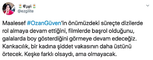 Ozan Güven'in Sevgilisi Deniz Bulutsuz'a Şiddet Uyguladığı İddiasına Sosyal Medya Sessiz Kalmadı!