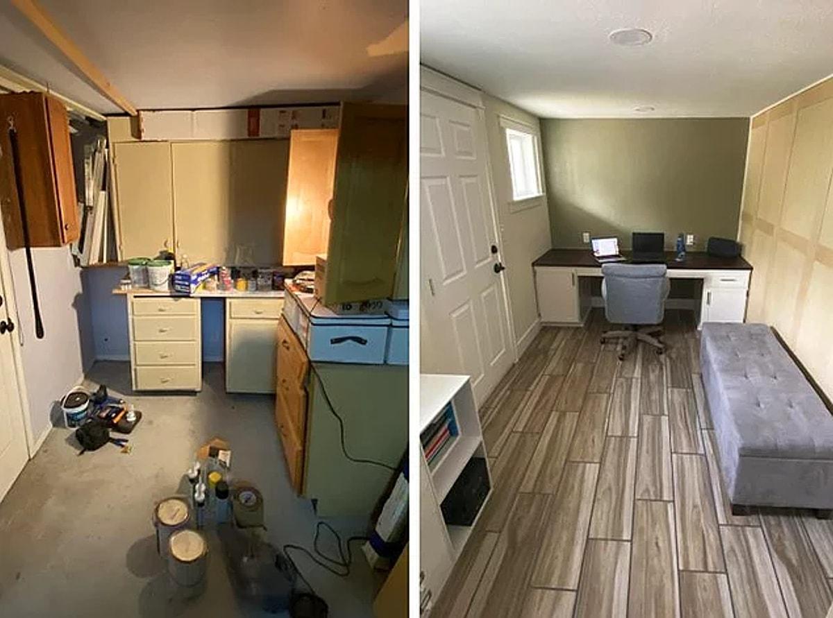 Ремонтировали дом в продолжении месяца. Комната до и после. Квартира до и после. Преображение квартиры до и после. Переделки квартир до и после.