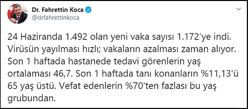 Bakan Koca: 'Virüsün Yayılması Hızlı; Vakaların Azalması Zaman Alıyor'