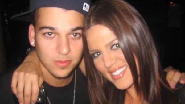 11. Khloe Kardashian ve erkek kardeşi Robert Kardashian: