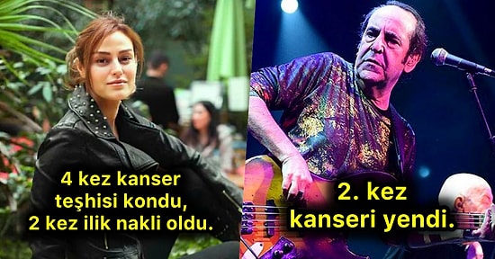 Kanser Hastalığı ile Girdikleri Savaştan Zaferle Çıkıp Hayata Sıkı Sıkıya Tutunan Ünlülerimiz