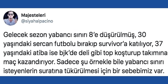 TFF'nin Yine Değiştirdiği Yabancı Kuralı Hakkında Bir Çift Lafı Olan Futbolseverler