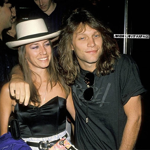 10. Jon Bon Jovi - Dorothea Hurley