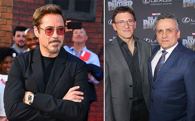 8. Russo kardeşler, Robert Downey Jr.'ın başrolde olduğu bir film üzerine çalıştıklarını açıkladı.